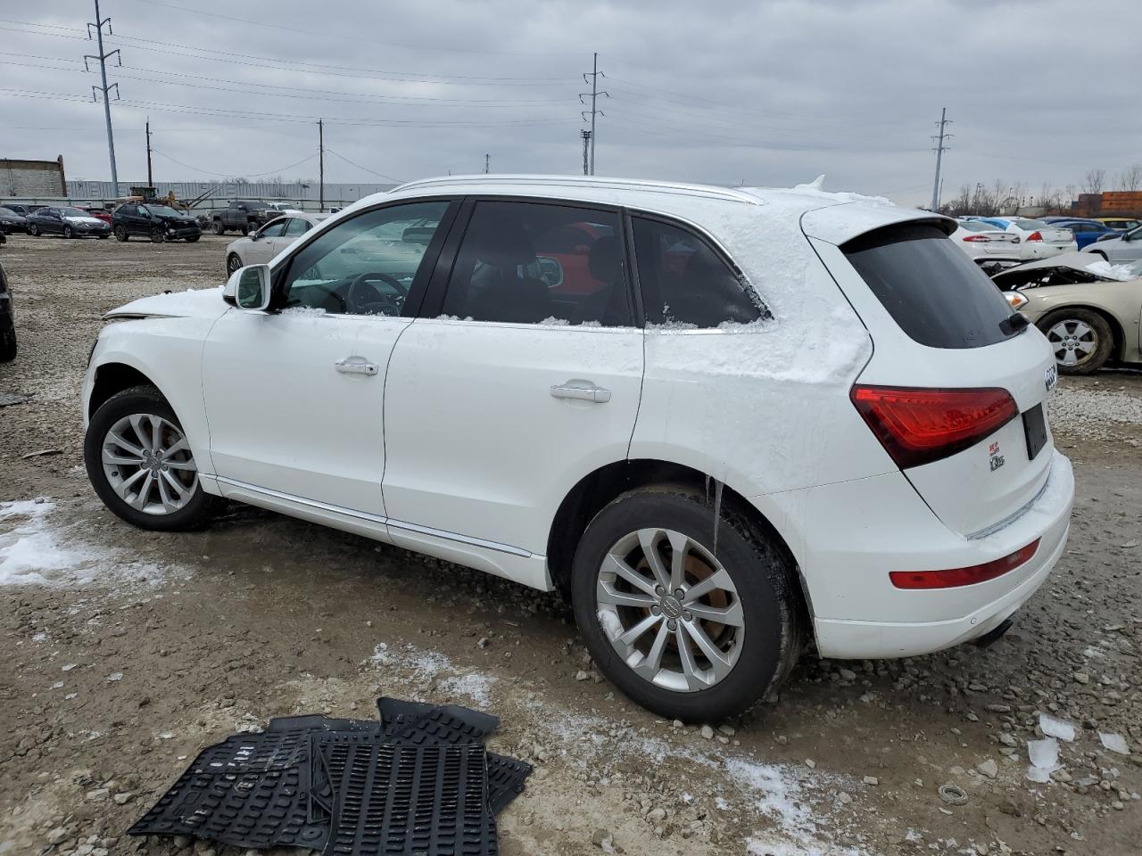 2015 Audi Q5 VIN WA1LFAFP8FA090288 Copart auction photo, front end / minor dent/scratches damage thumbnail 2