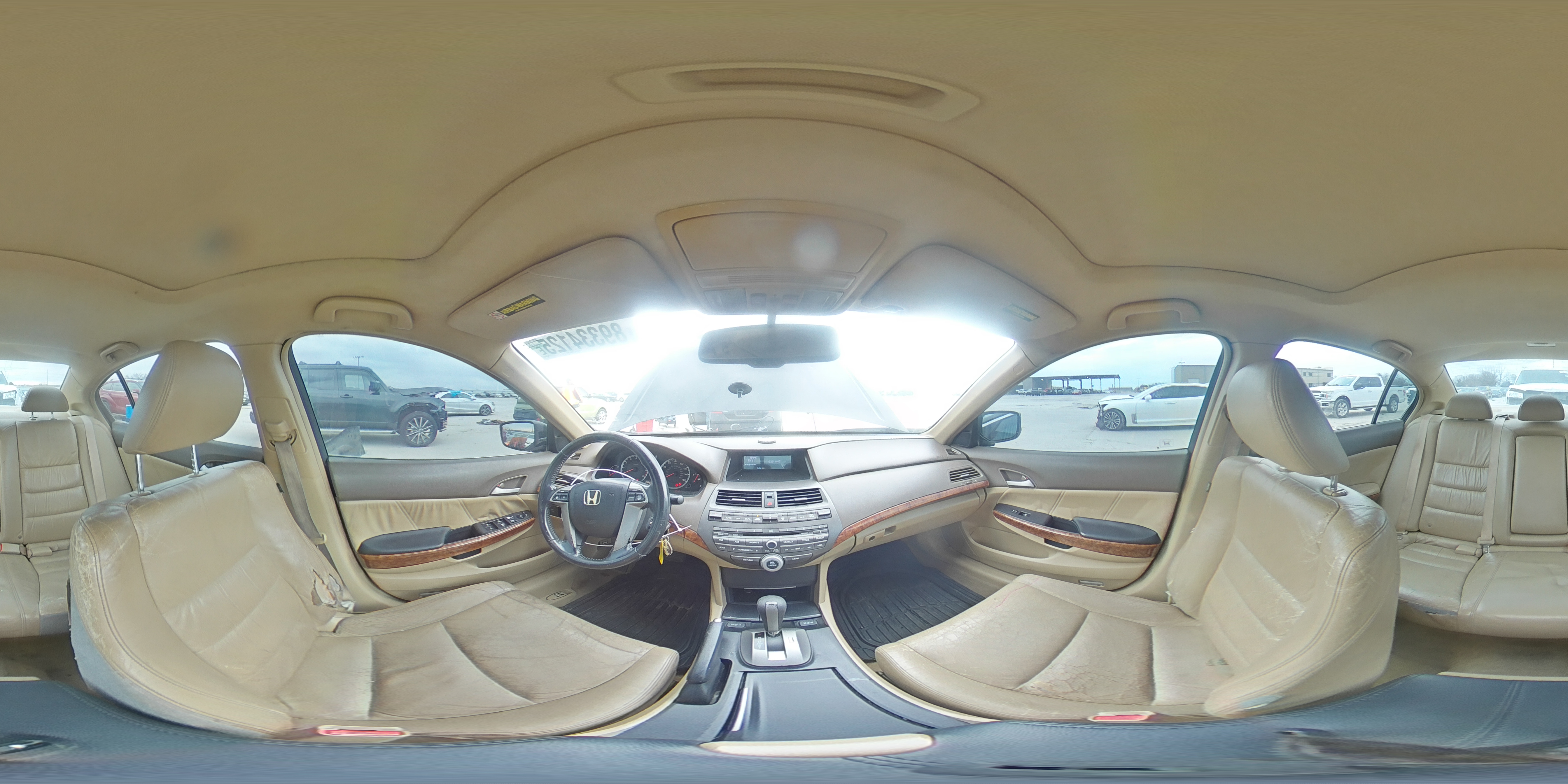 2008 Honda Accord VIN JHMCP268X8C060572 Copart auction photo, front end damage thumbnail 13