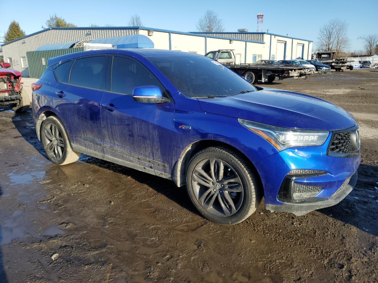 2019 Acura RDX VIN 5J8TC1H6XKL010136 Copart auction photo, undercarriage damage thumbnail 4