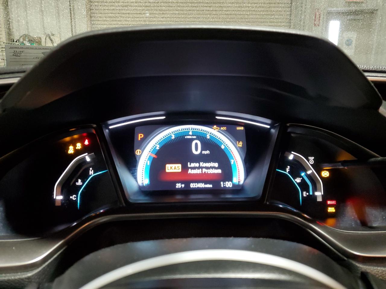 2021 Honda Civic VIN SHHFK7H64MU402437 Copart auction photo, front end damage thumbnail 9