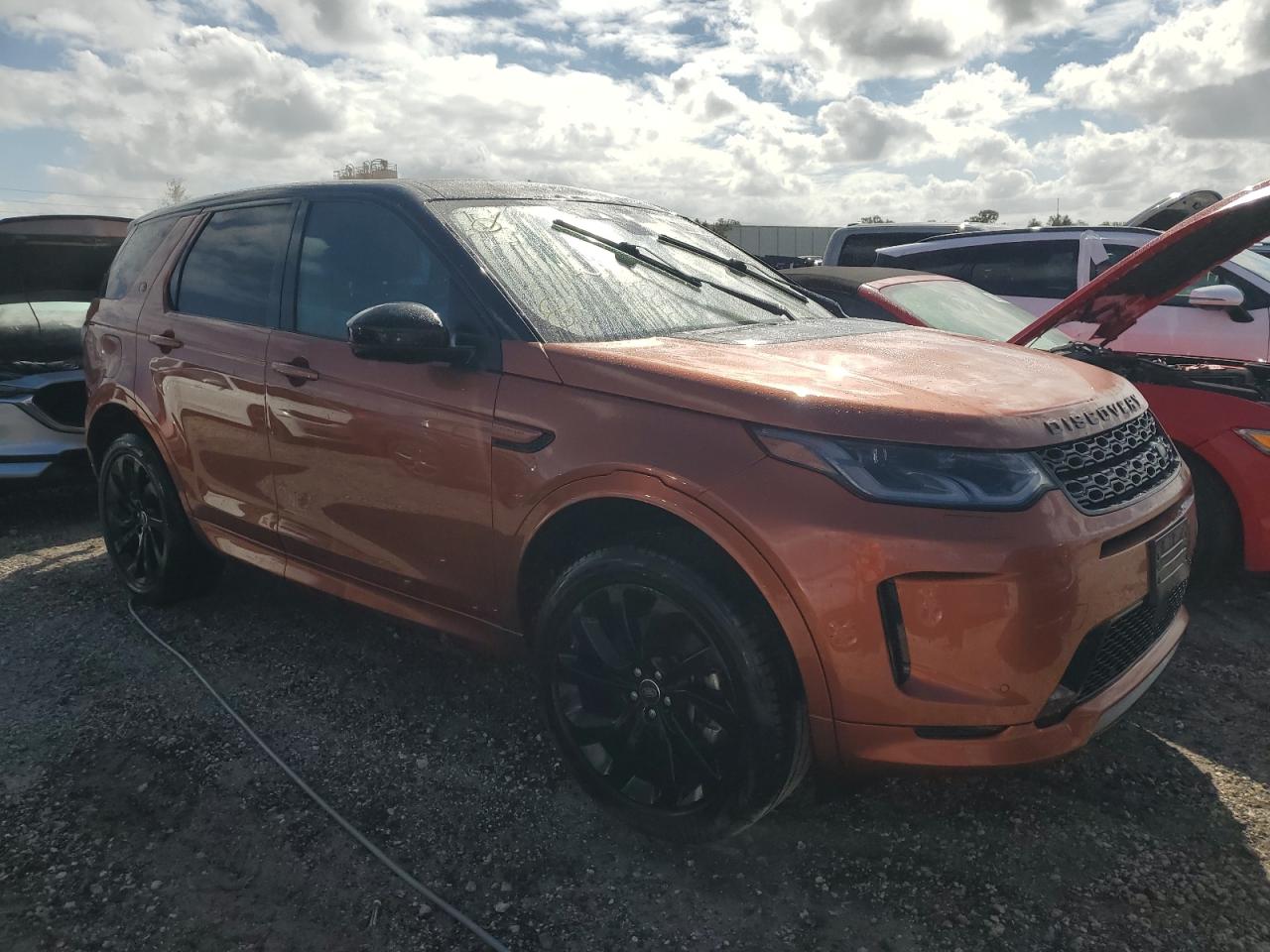 2020 Land Rover Discovery VIN SALCM2GXXLH847218 Copart auction photo, water/flood damage thumbnail 4