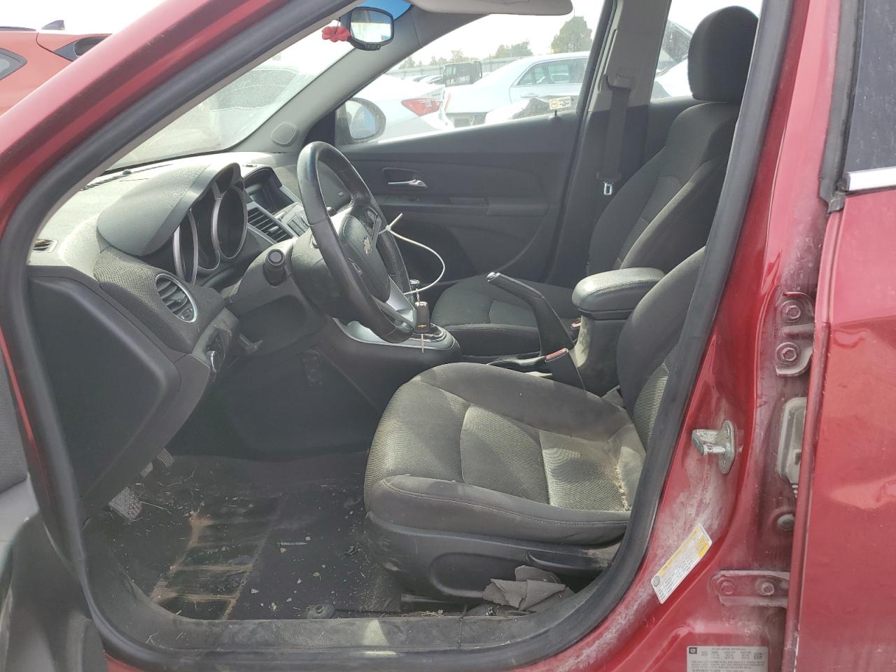2012 Chevrolet Cruze VIN 1G1PK5SC5C7312820 Copart auction photo, front end damage thumbnail 7