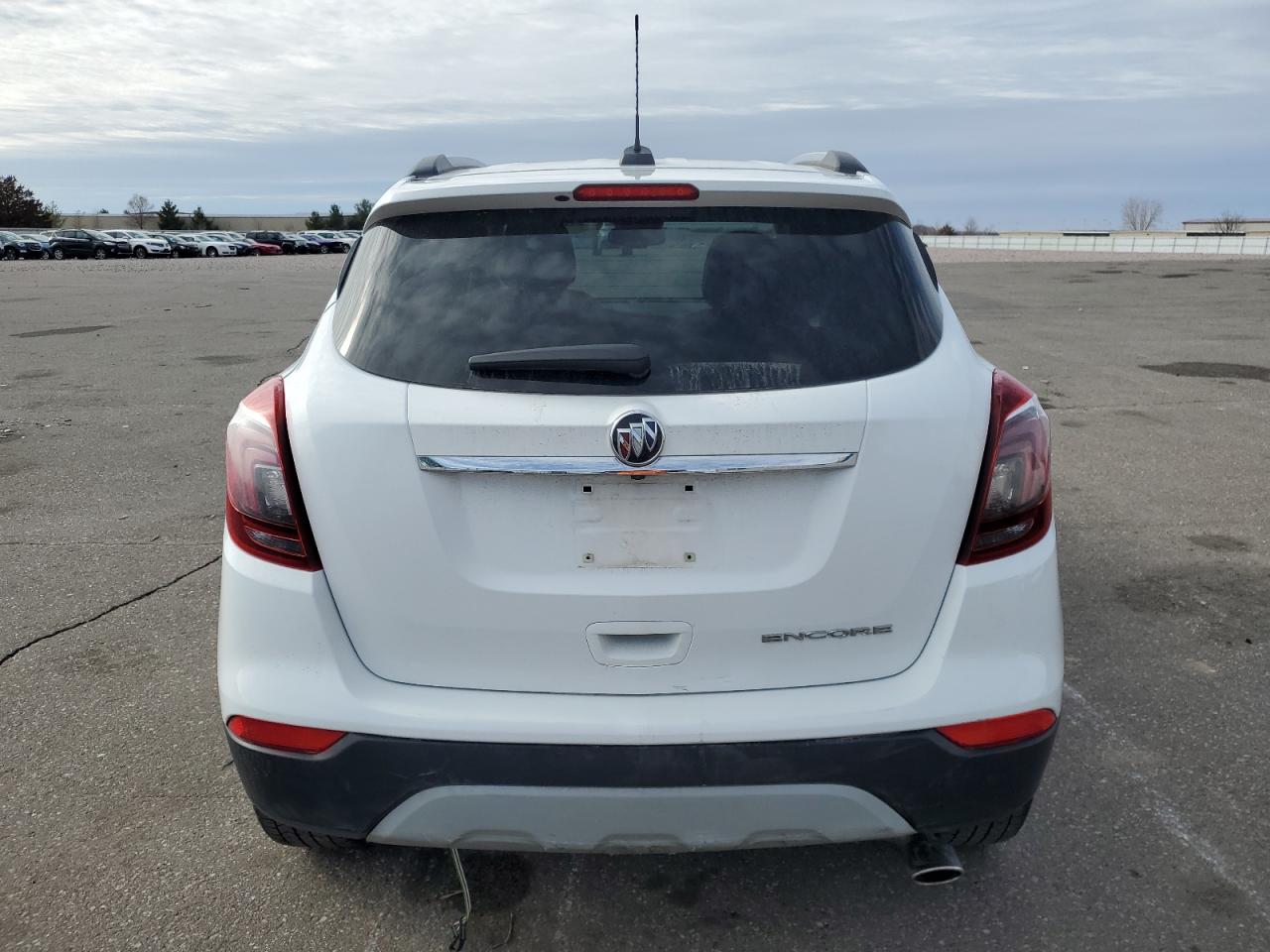 2021 Buick Encore VIN KL4CJASB7MB316255 Copart auction photo, front end / undercarriage damage thumbnail 6
