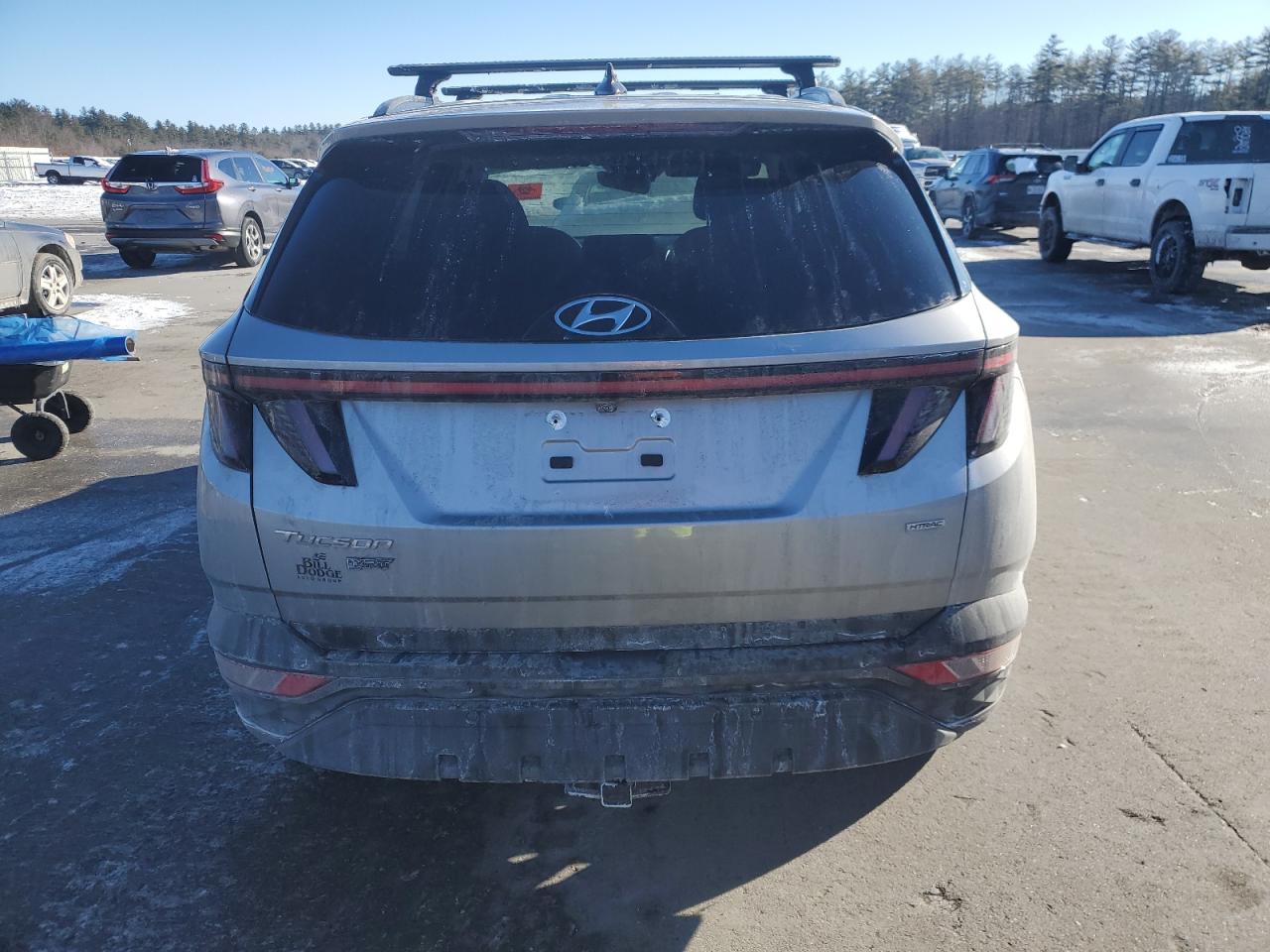 2023 Hyundai Tucson VIN KM8JFCAE0PU178844 Copart auction photo, front end damage thumbnail 6