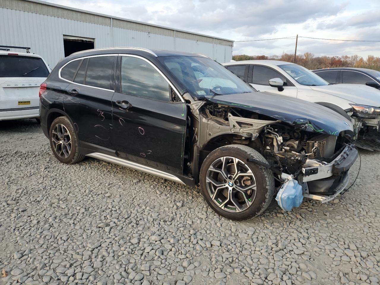 2021 BMW X1 VIN WBXJG9C02M5T73312 Copart auction photo, front end damage thumbnail 4