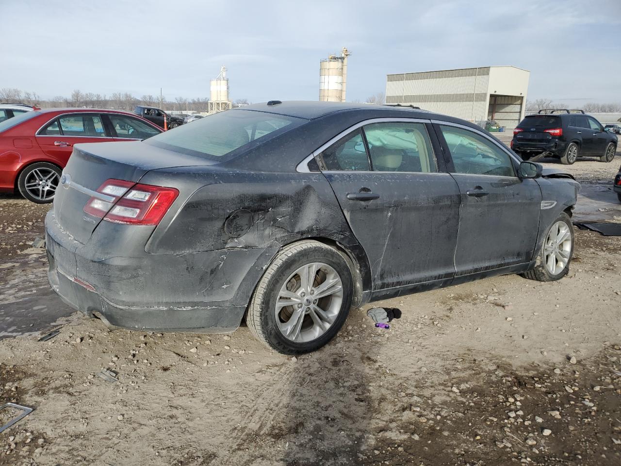 2018 Ford Taurus VIN 1FAHP2D84JG102040 Copart auction photo, front end damage thumbnail 3