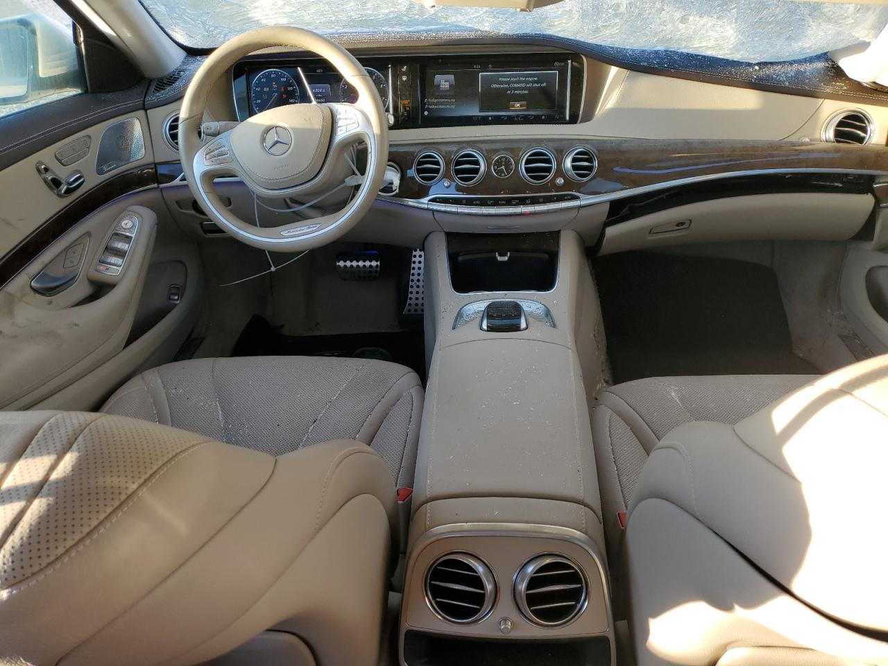 2017 Mercedes-Benz S-klasse VIN WDDUG8CB1HA323073 Copart auction photo, water/flood / side damage thumbnail 8