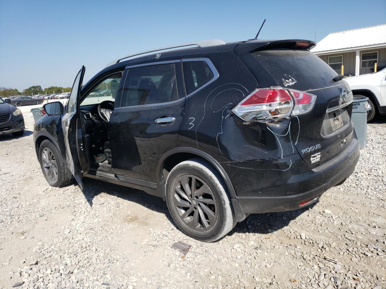 2016 Nissan Rogue VIN 5N1AT2MT0GC775012 Copart auction photo, all over damage thumbnail 2