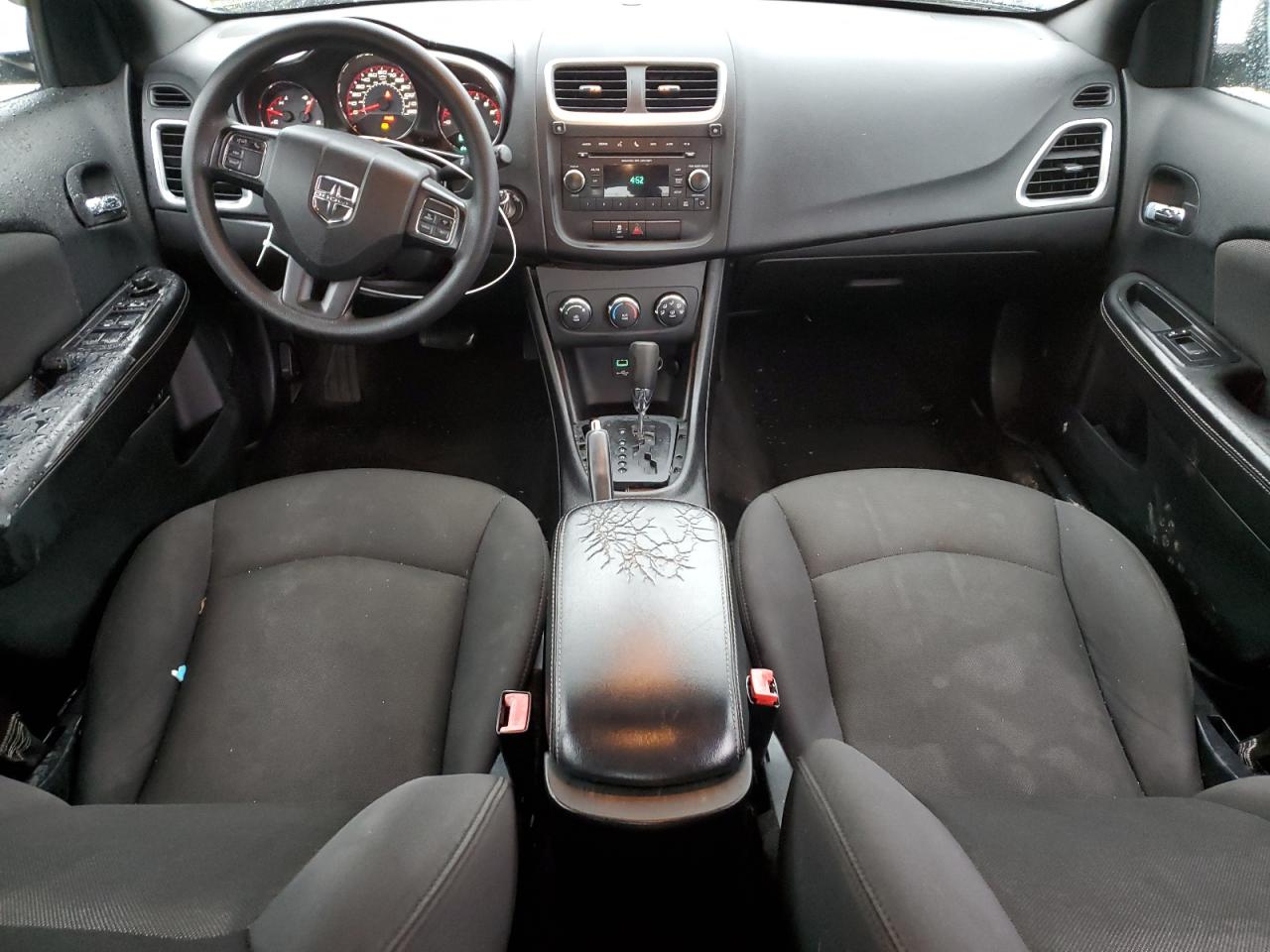 2013 Dodge Avenger VIN 1C3CDZAB5DN655130 Copart auction photo, side damage thumbnail 8