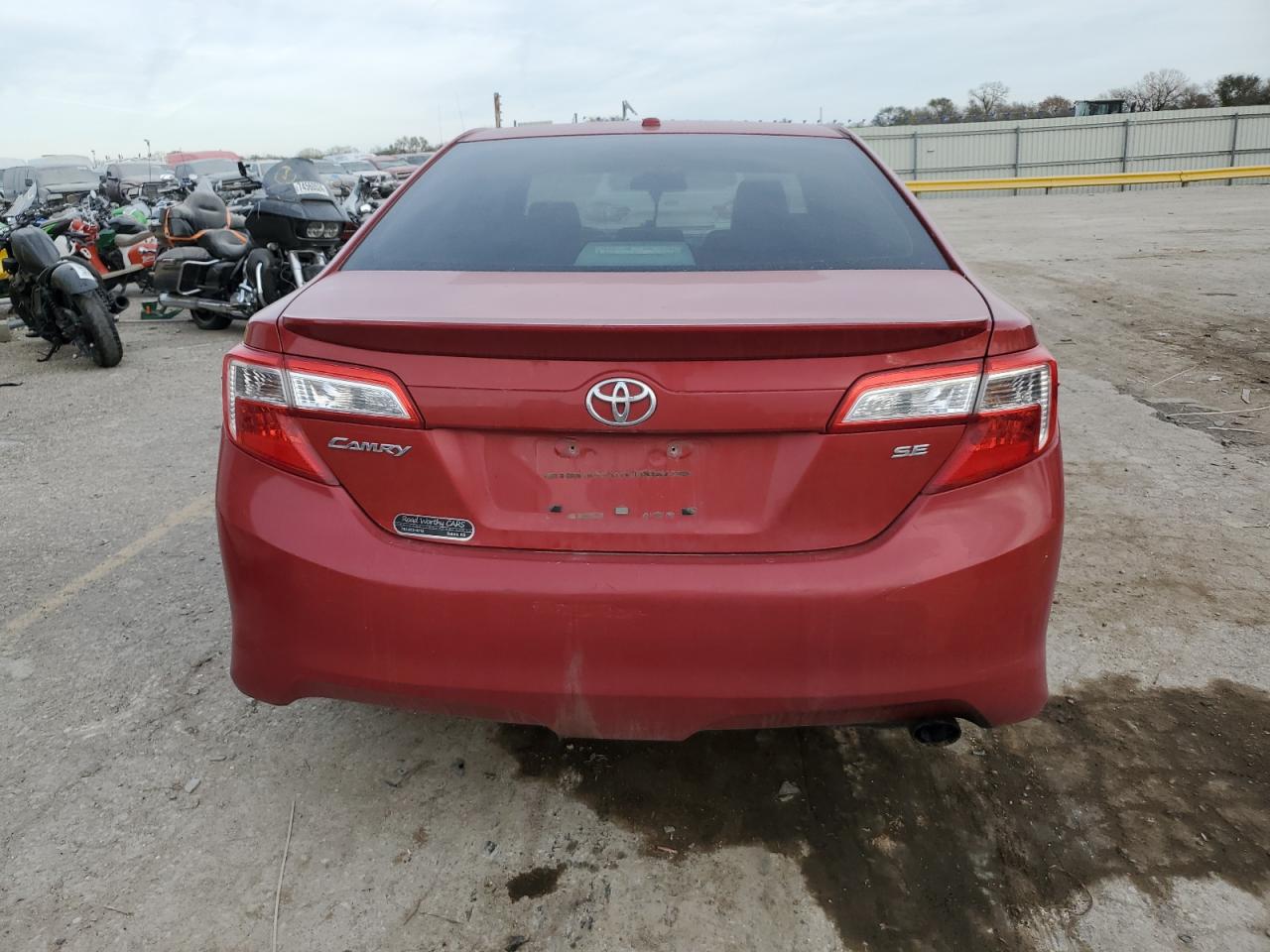 2012 Toyota Camry VIN 4T1BF1FK8CU556765 Copart auction photo, front end damage thumbnail 6