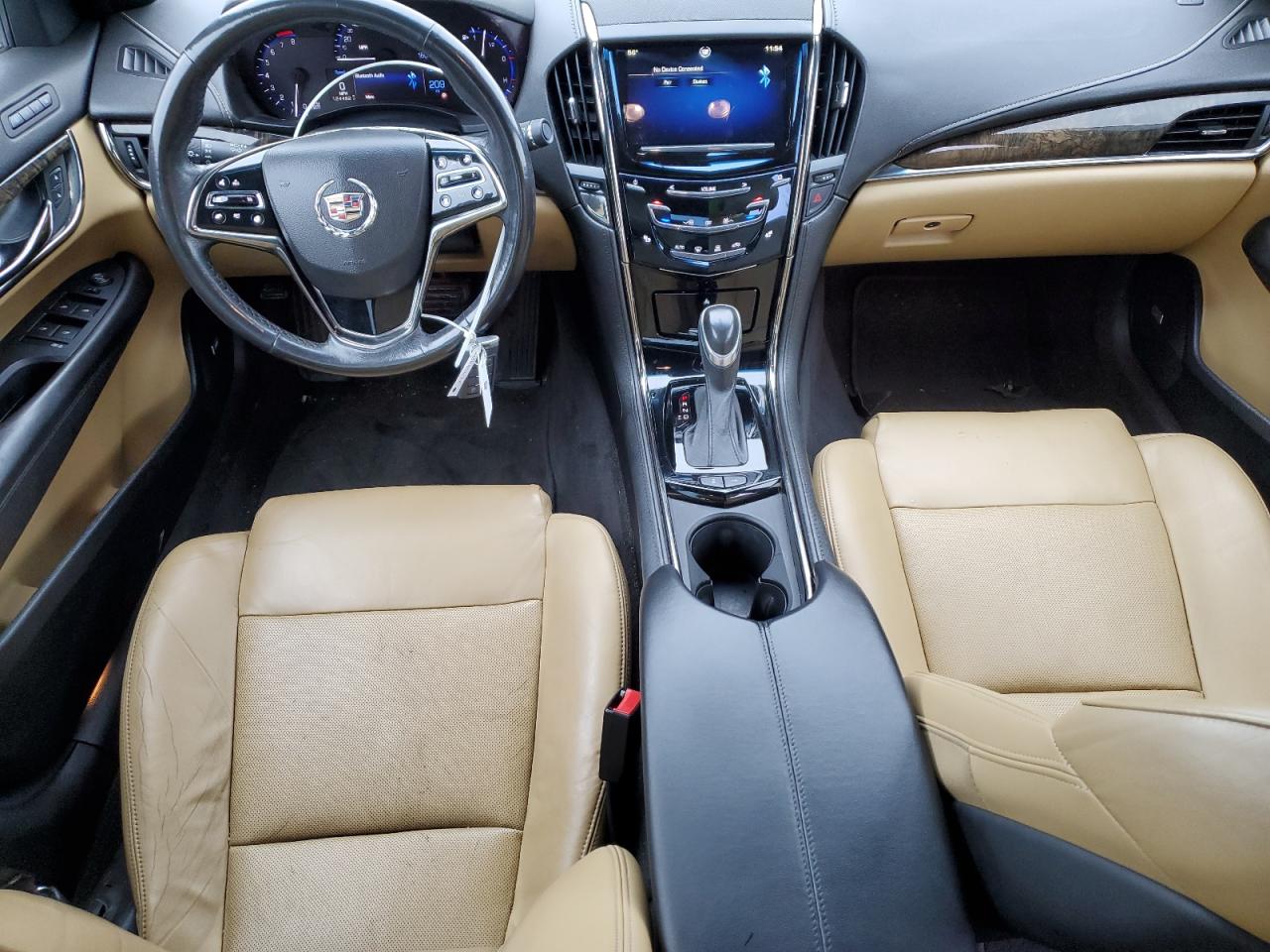 2013 Cadillac ATS VIN 1G6AB5R30D0177309 Copart auction photo, front end damage thumbnail 8