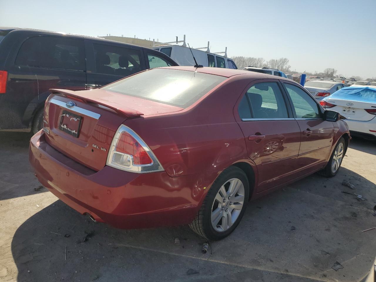 2008 Ford Fusion VIN 3FAHP08108R221949 Copart auction photo, front end damage thumbnail 3