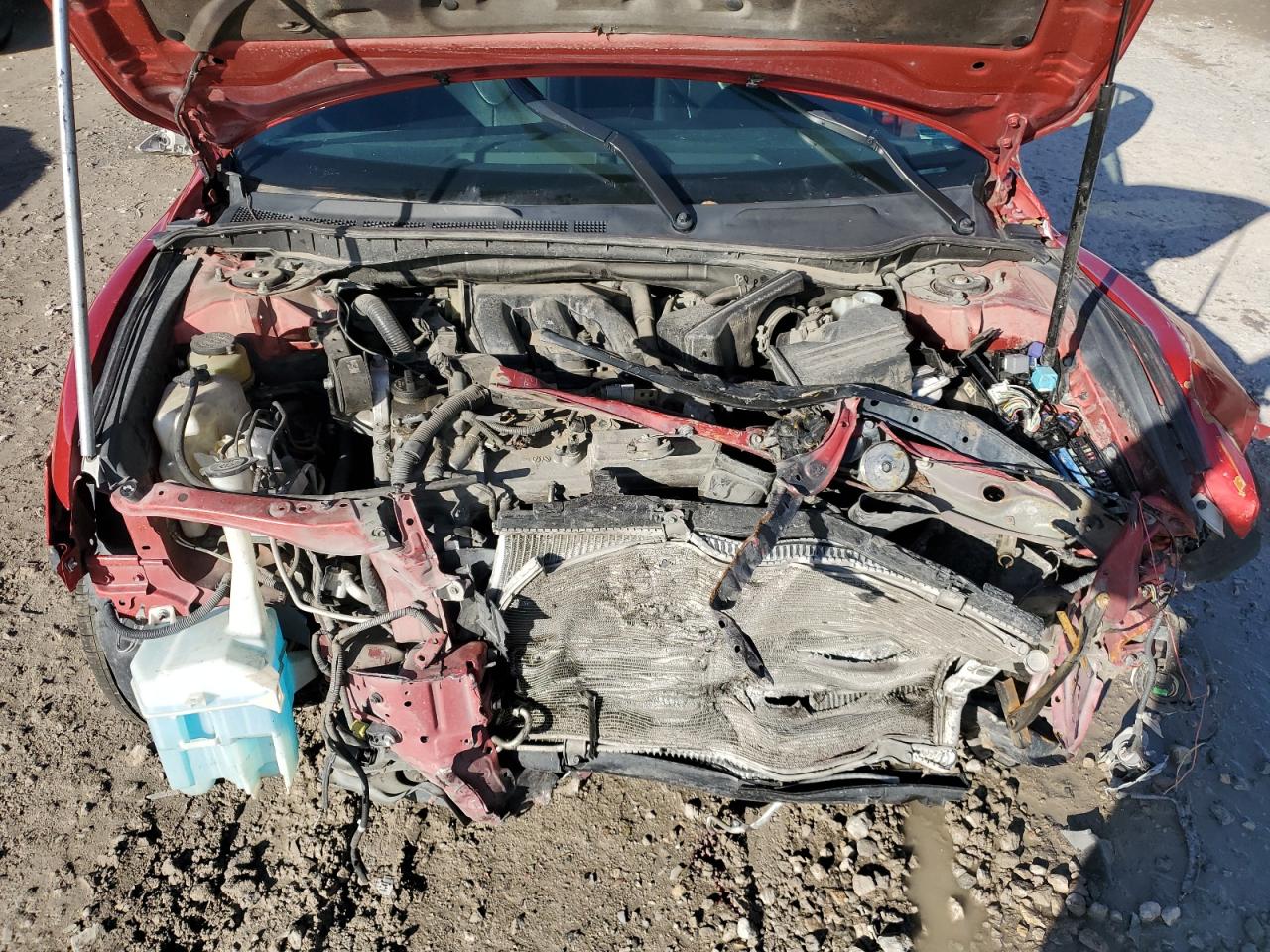 2008 Toyota Camry VIN 4T1BK46K78U072123 Copart auction photo, front end / mechanical damage thumbnail 11