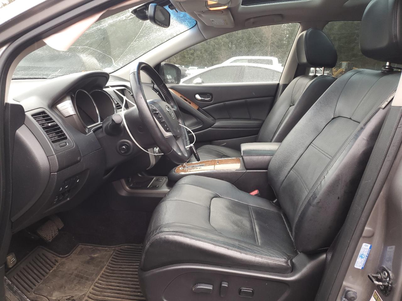 2012 Nissan Murano VIN JN8AZ1MW7CW238920 Copart auction photo, rear end / undercarriage damage thumbnail 7
