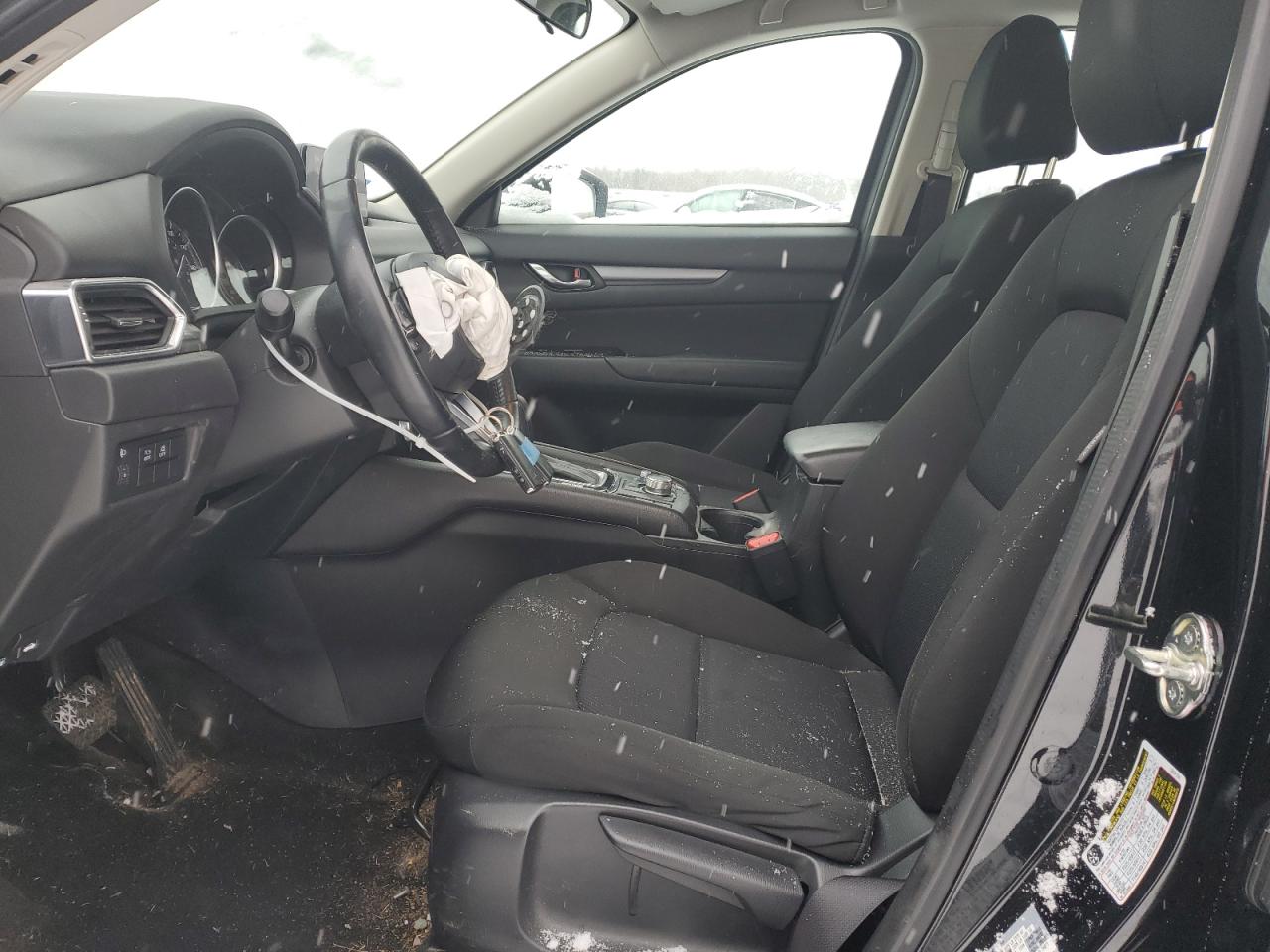2020 Mazda CX-5 VIN JM3KFABM9L0722656 Copart auction photo, front end / side damage thumbnail 7