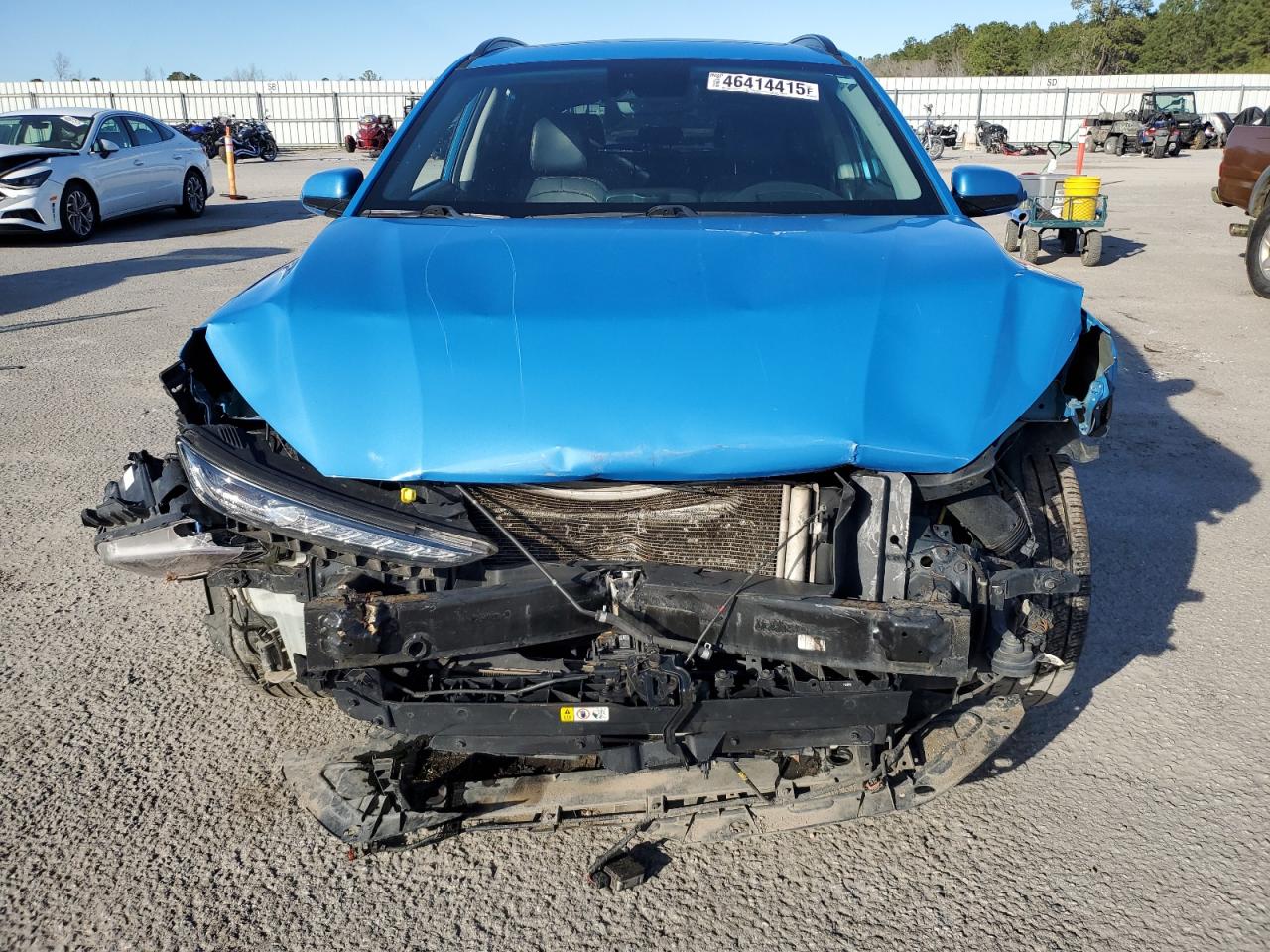 2019 Hyundai Kona VIN KM8K53A56KU274039 Copart auction photo, front end damage thumbnail 5