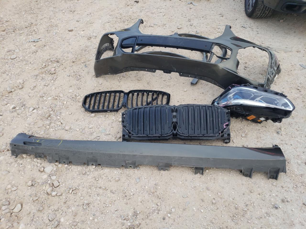 2023 BMW X5 VIN 5UXTA6C00P9P23148 Copart auction photo, front end / side damage thumbnail 13