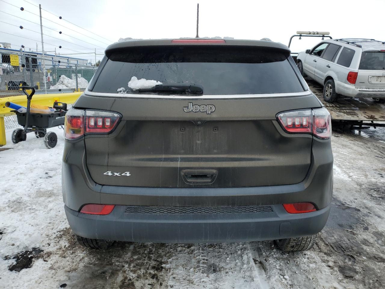 2018 Jeep Compass VIN 3C4NJDBB8JT179501 Copart auction photo, all over damage thumbnail 6