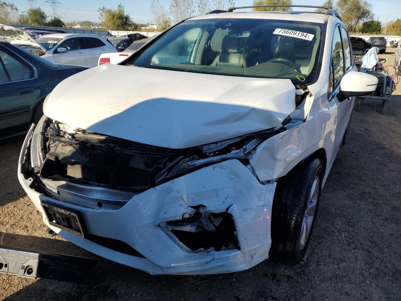 2020 Honda Odyssey VIN 5FNRL6H76LB010119 Copart auction photo, front end damage thumbnail 5