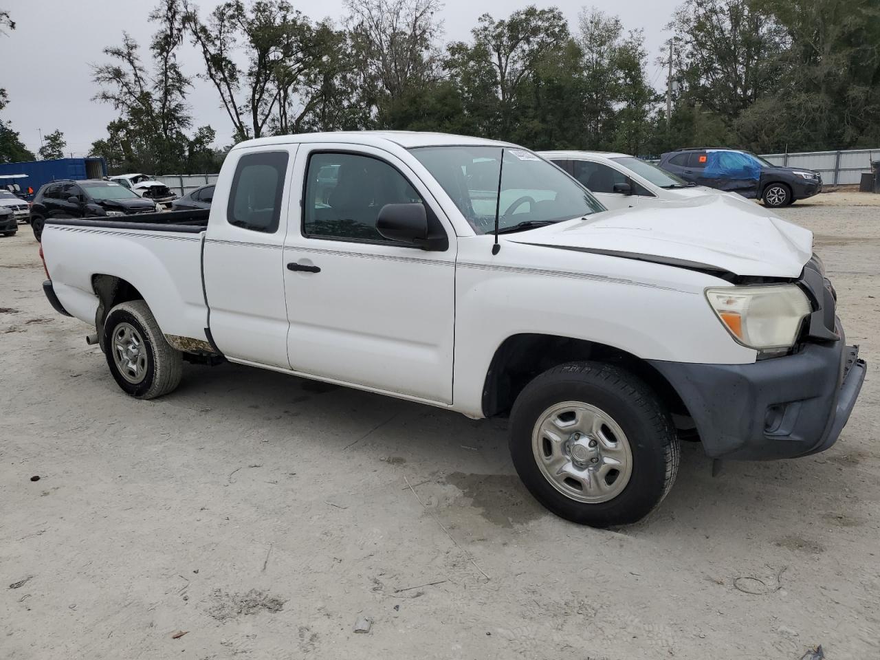 2013 Toyota Tacoma VIN 5TFTX4CN9DX028920 Copart auction photo, front end / side damage thumbnail 4