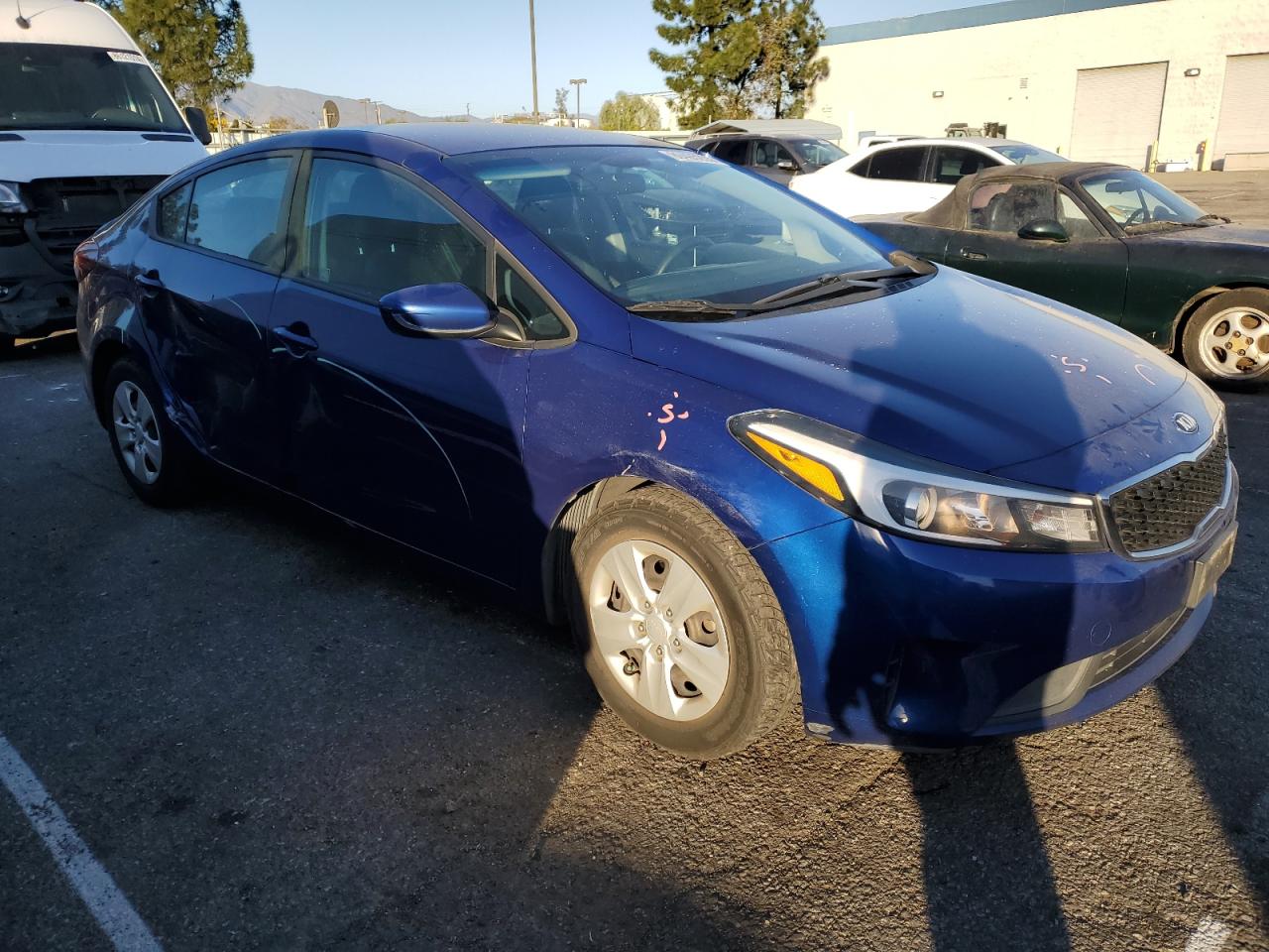 2017 KIA Forte VIN 3KPFK4A72HE072652 Copart auction photo, rear end damage thumbnail 4