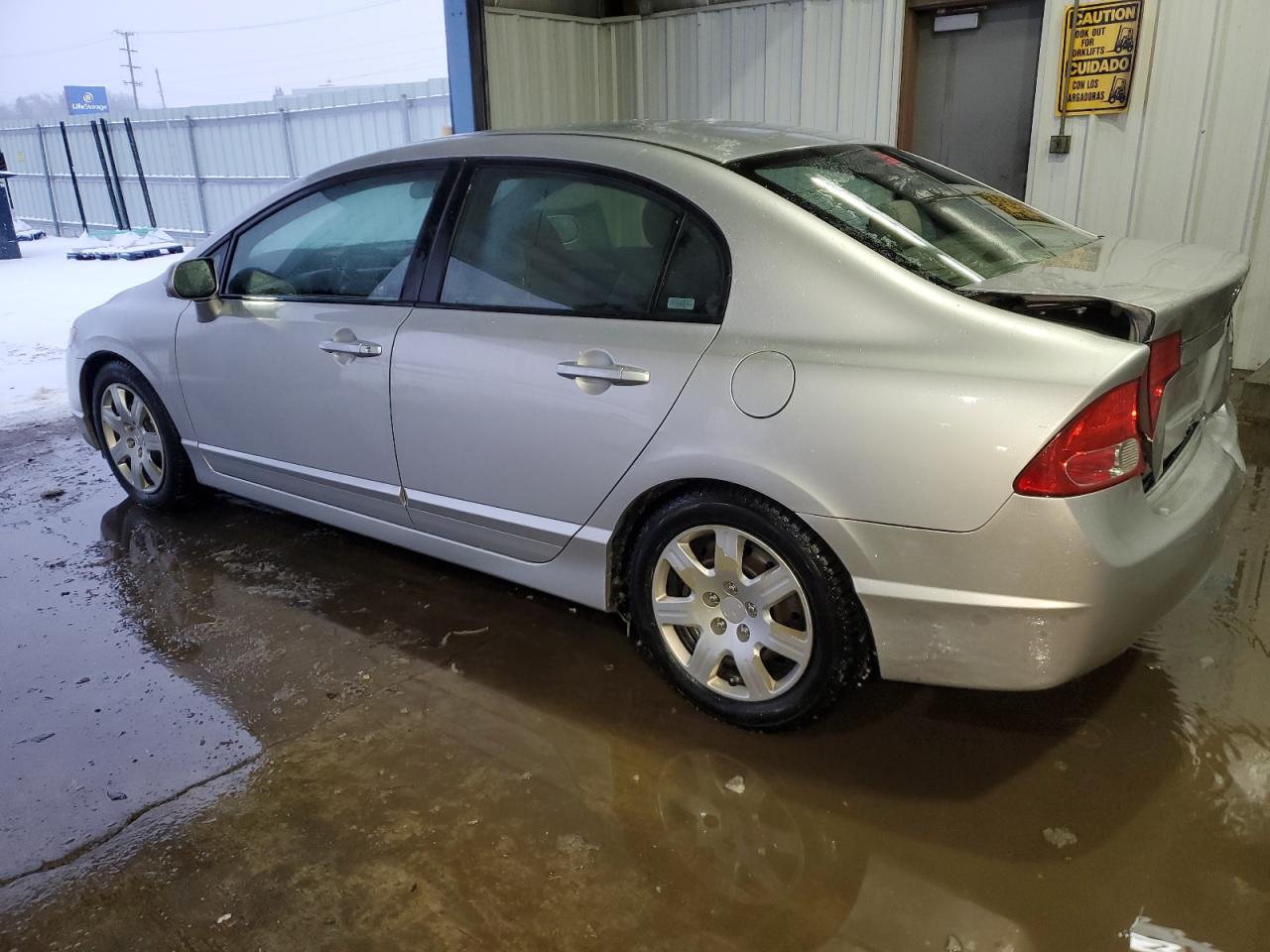 2008 Honda Civic VIN 1HGFA16508L067399 Copart auction photo, rear end damage thumbnail 2