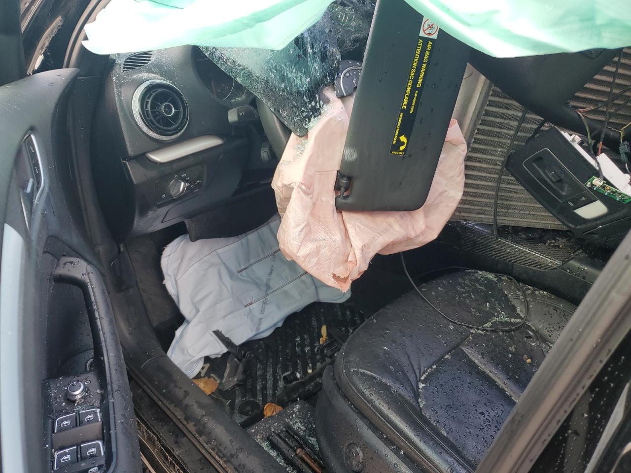2016 Audi A3 VIN WAUB8GFF6G1049663 Copart auction photo, all over damage thumbnail 8