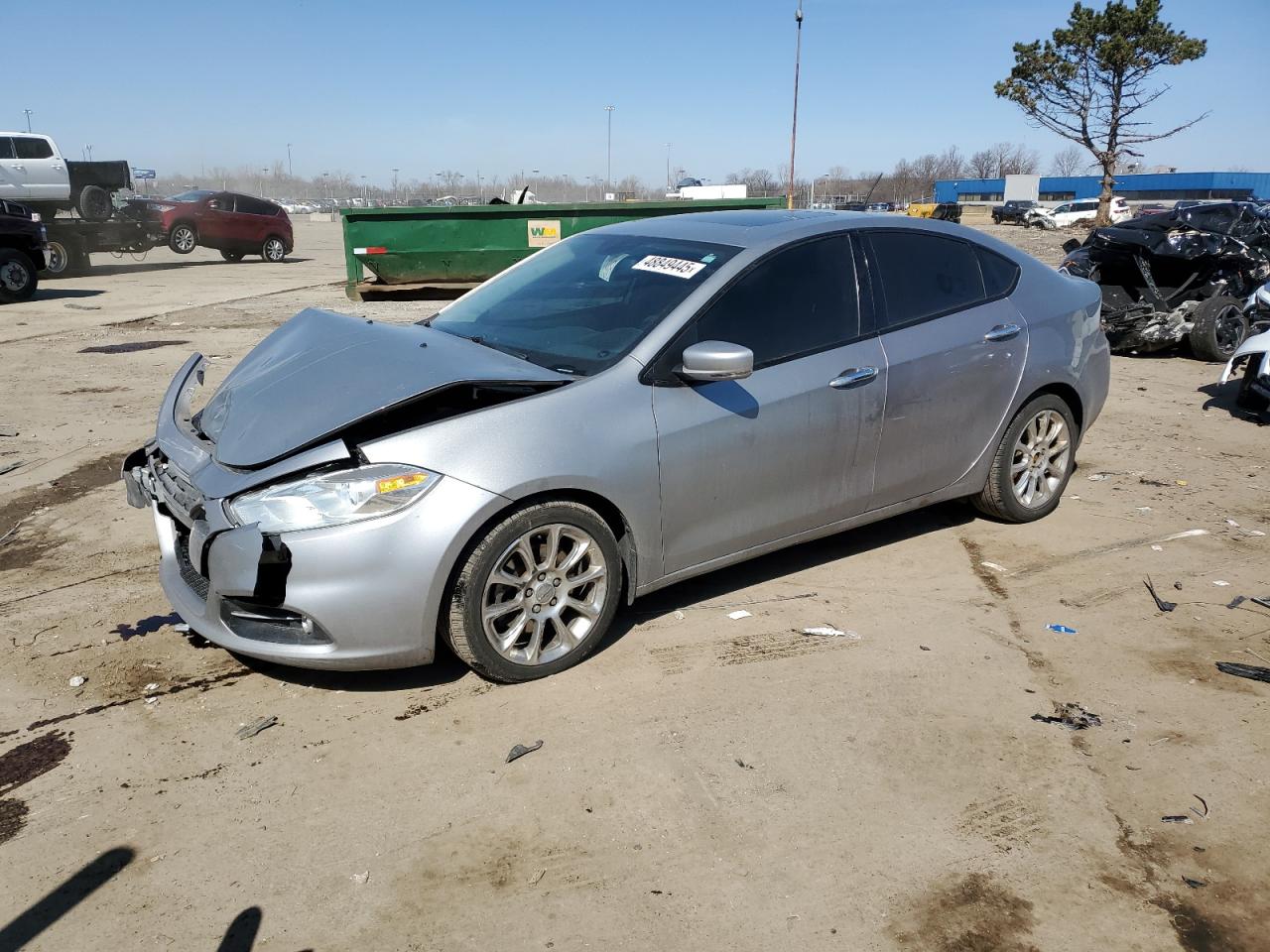 2015 Dodge Dart VIN 1C3CDFCB0FD117181