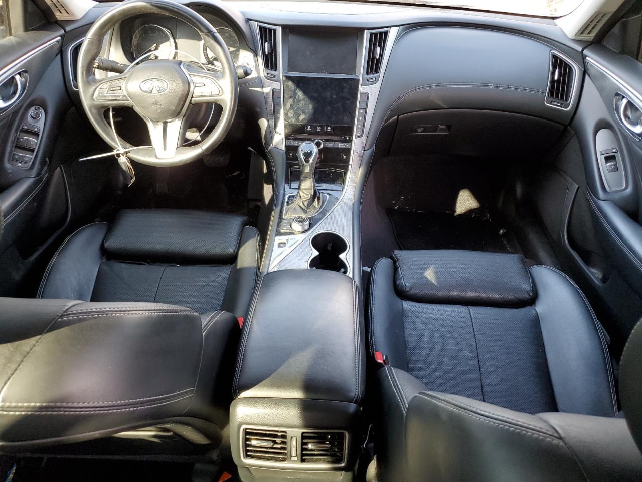 2019 Infiniti Q50 VIN JN1EV7AR4KM591963 Copart auction photo, undercarriage damage thumbnail 8