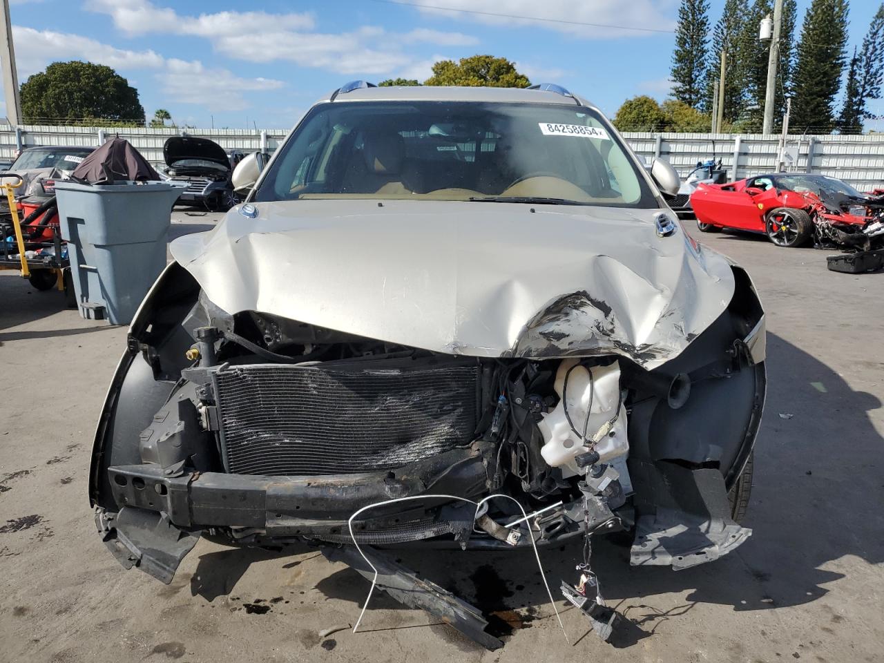 2013 Buick Enclave VIN 5GAKRCKD4DJ243859 Copart auction photo, front end damage thumbnail 5