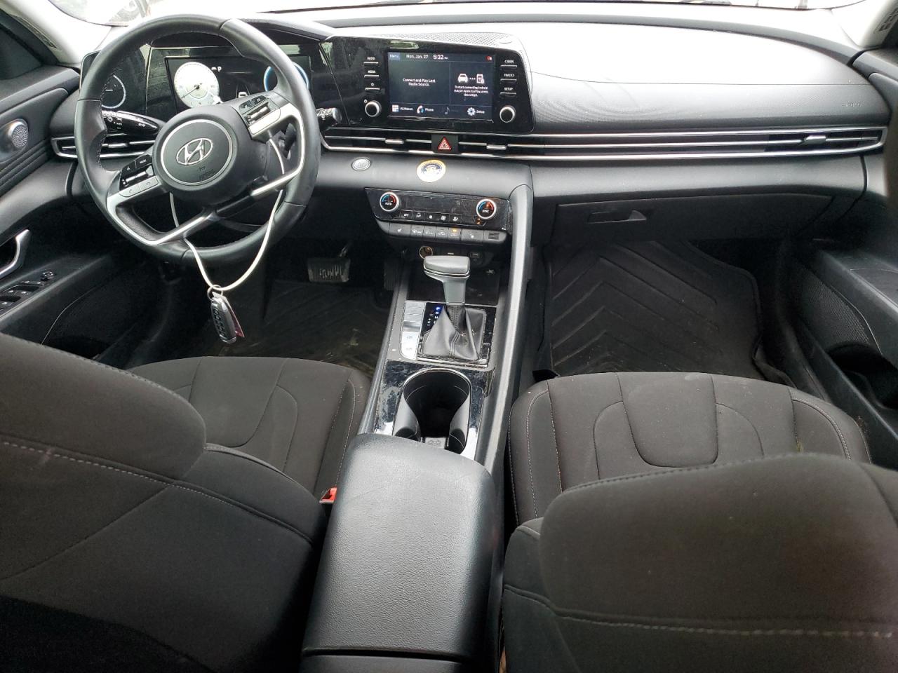 2021 Hyundai Elantra VIN KMHLN4AG5MU197792 Copart auction photo, rear end damage thumbnail 8