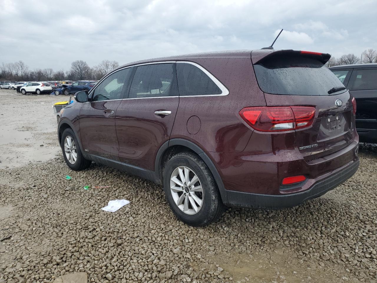 2020 KIA Sorento VIN 5XYPGDA30LG640167 Copart auction photo, minor dent/scratches damage thumbnail 2