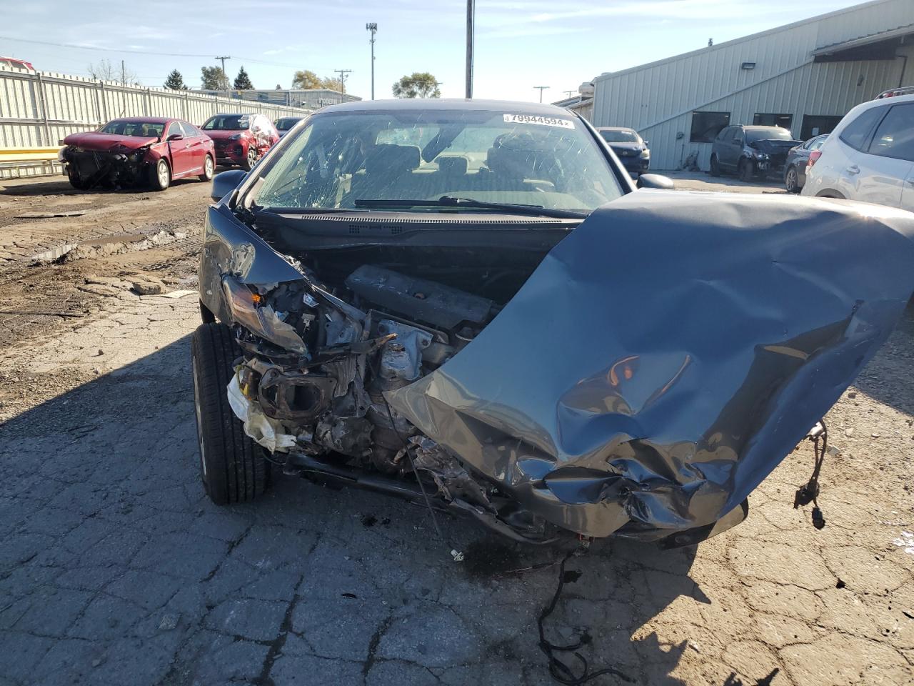 2012 Honda Civic VIN 19XFB2F52CE106710 Copart auction photo, front end / side damage thumbnail 5