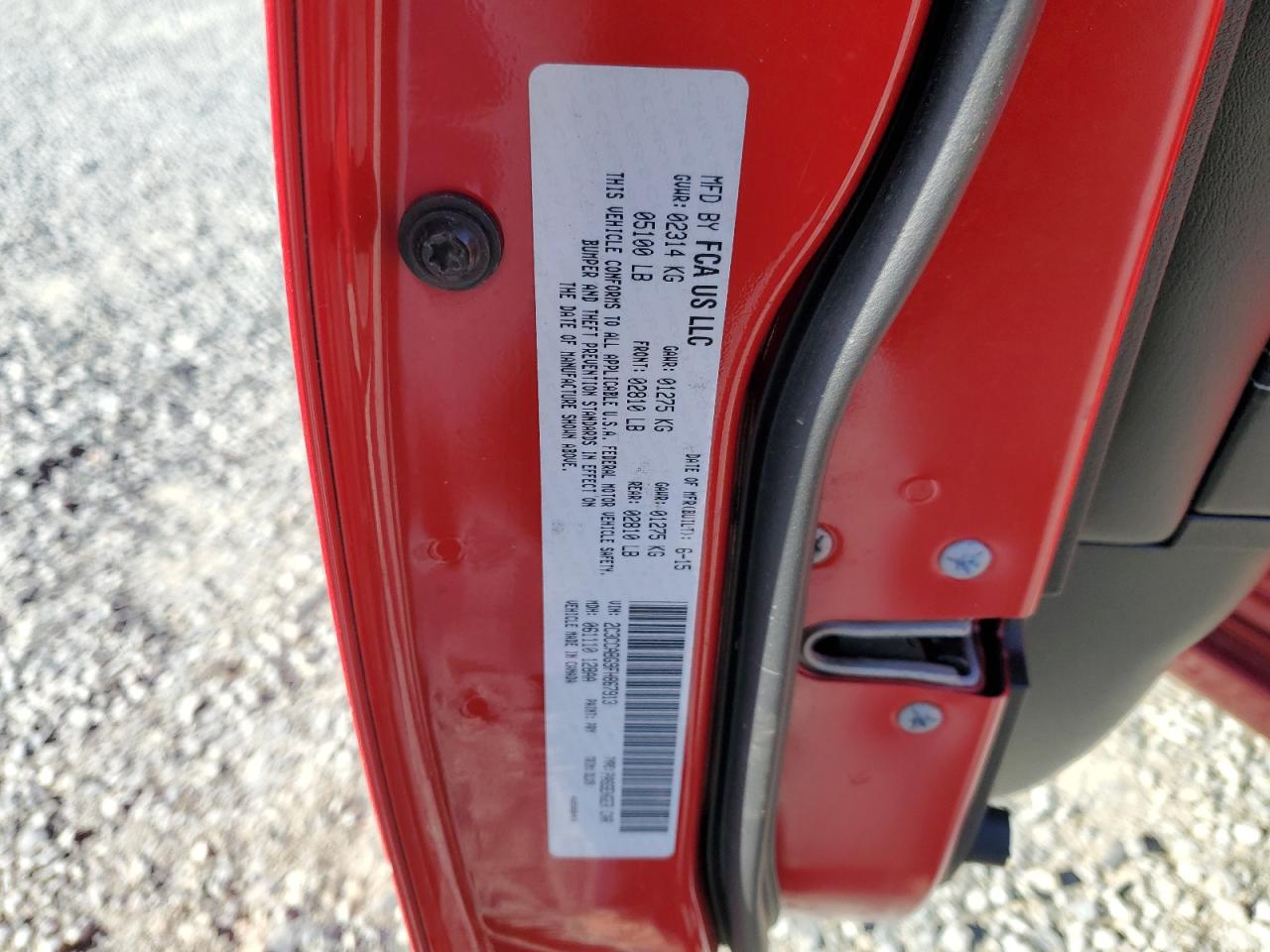 2015 Chrysler 300 VIN 2C3CCABG9FH867913 Copart auction photo, all over damage thumbnail 13