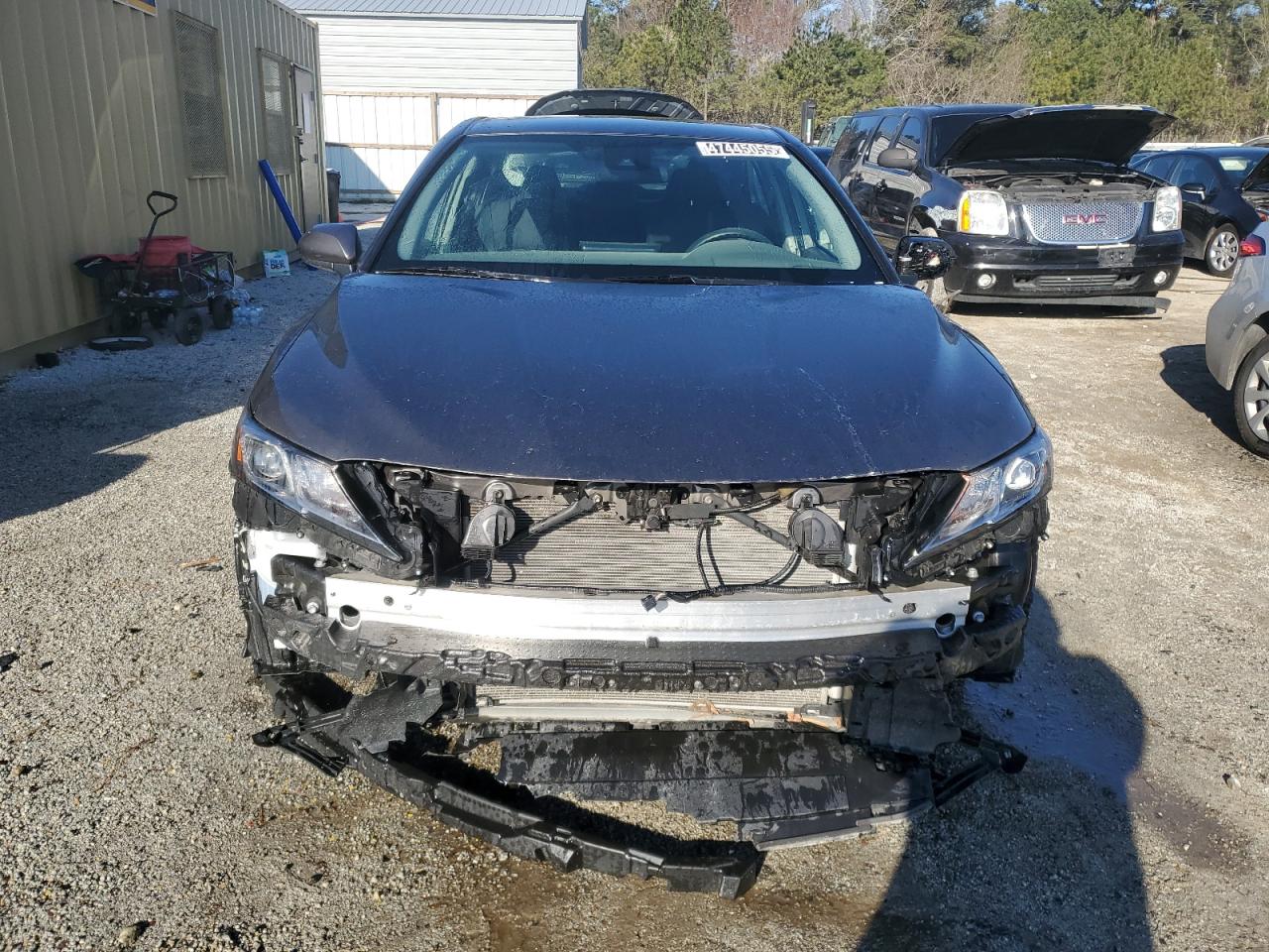 2023 Toyota Camry VIN 4T1C11AK8PU811138 Copart auction photo, side / front end damage thumbnail 5