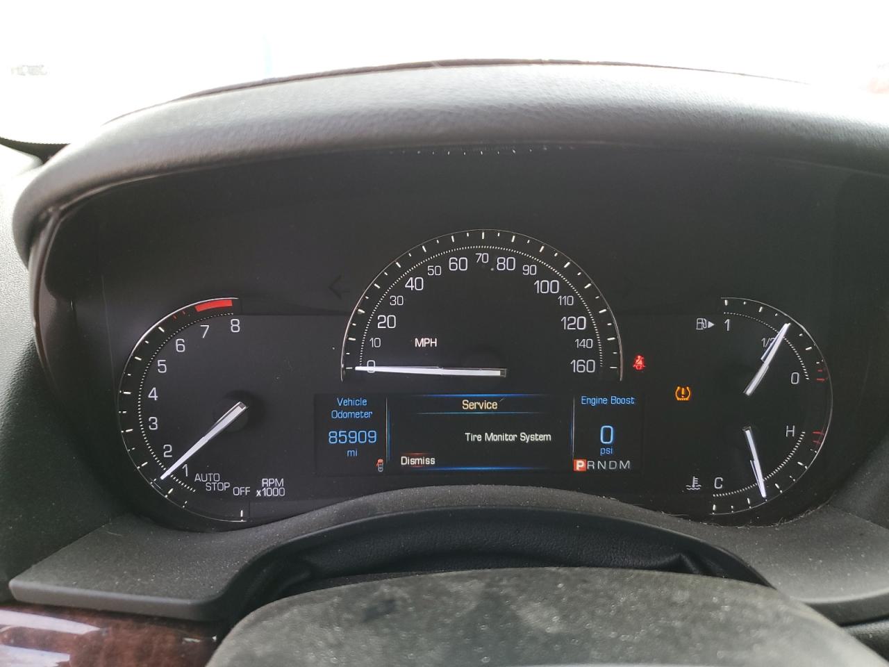 2017 Cadillac ATS VIN 1G6AH5RX8H0169823 Copart auction photo, side / front end damage thumbnail 9