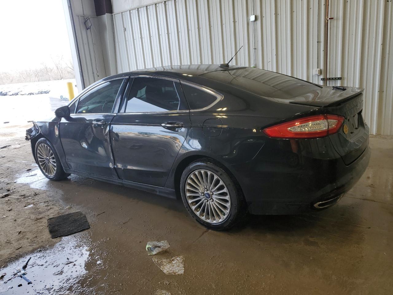 2015 Ford Fusion VIN 3FA6P0K90FR268773 Copart auction photo, front end damage thumbnail 2