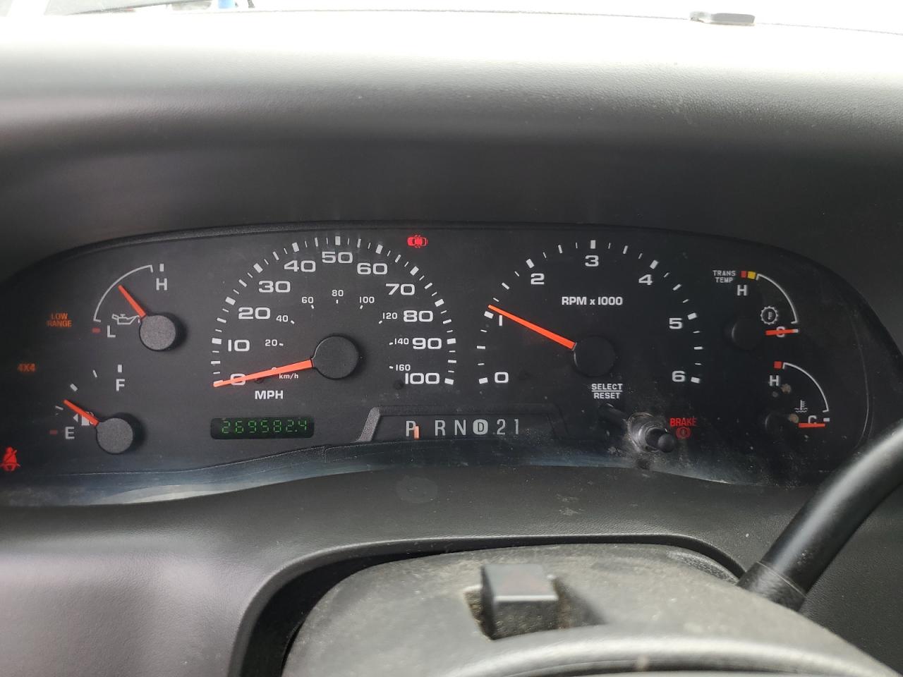 2004 Ford F250 VIN 1FTNW21S44EA74319 Copart auction photo, all over / mechanical damage thumbnail 9