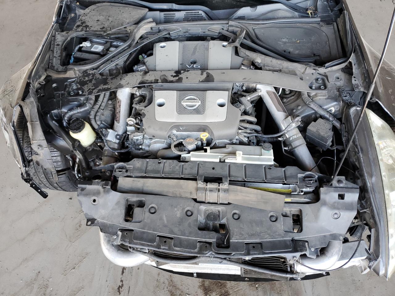 2011 Nissan 370Z VIN JN1AZ4EH9BM554829 Copart auction photo, front end damage thumbnail 12