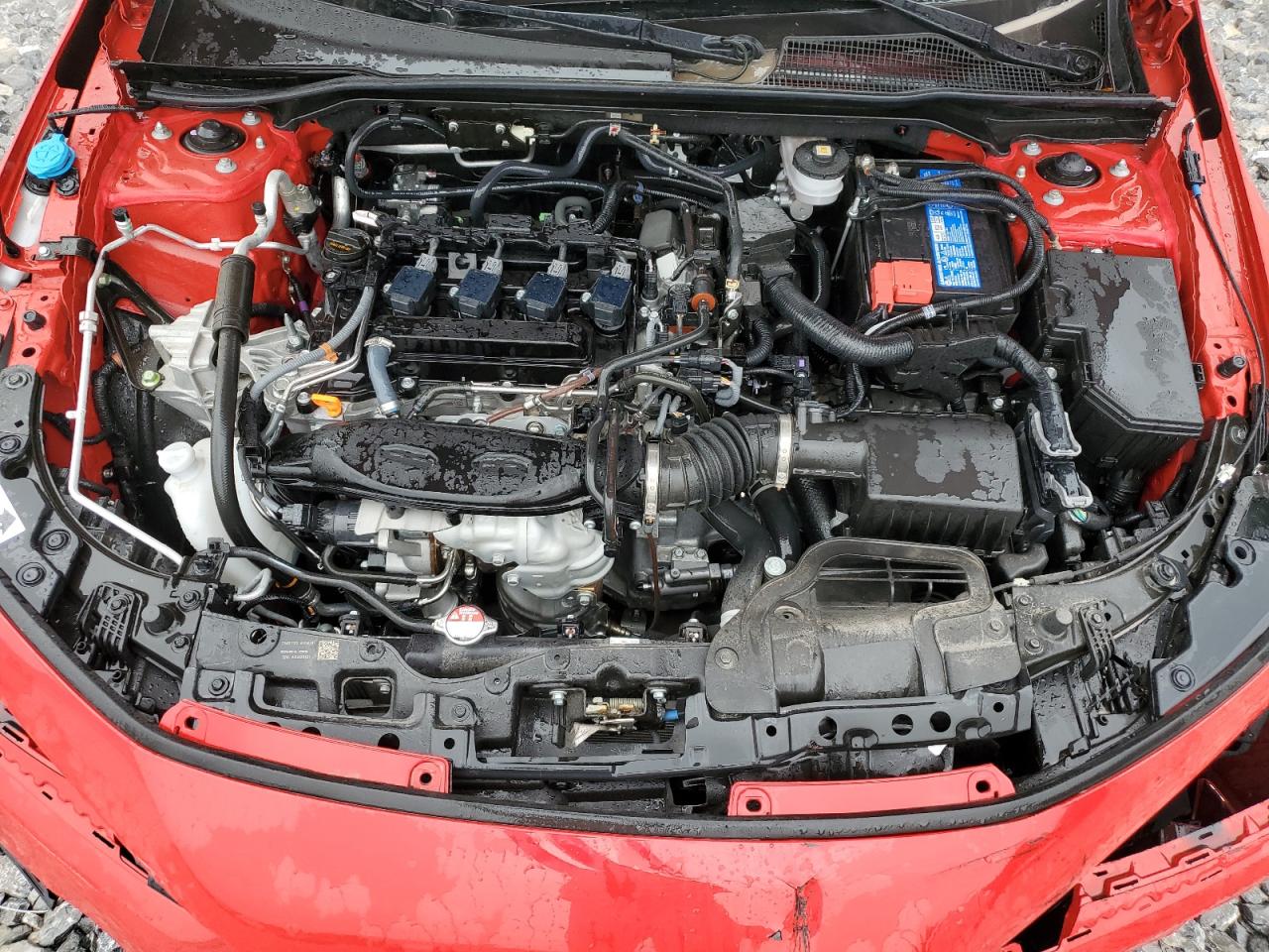 2024 Honda Civic VIN 2HGFE1E55RH473893 Copart auction photo, all over damage thumbnail 11