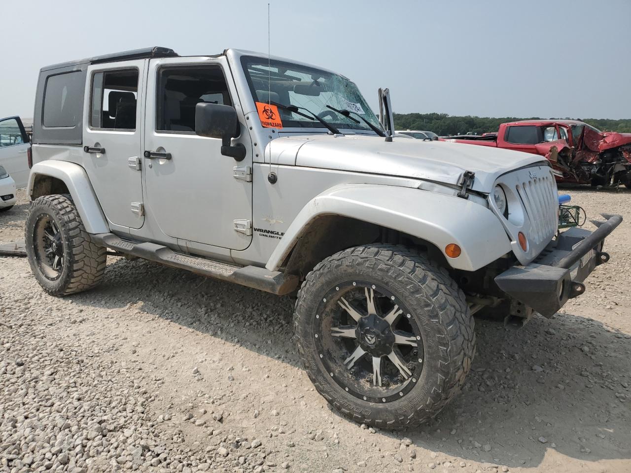 2009 Jeep Wrangler VIN 1J4GA59129L702993 Copart auction photo, all over damage thumbnail 4