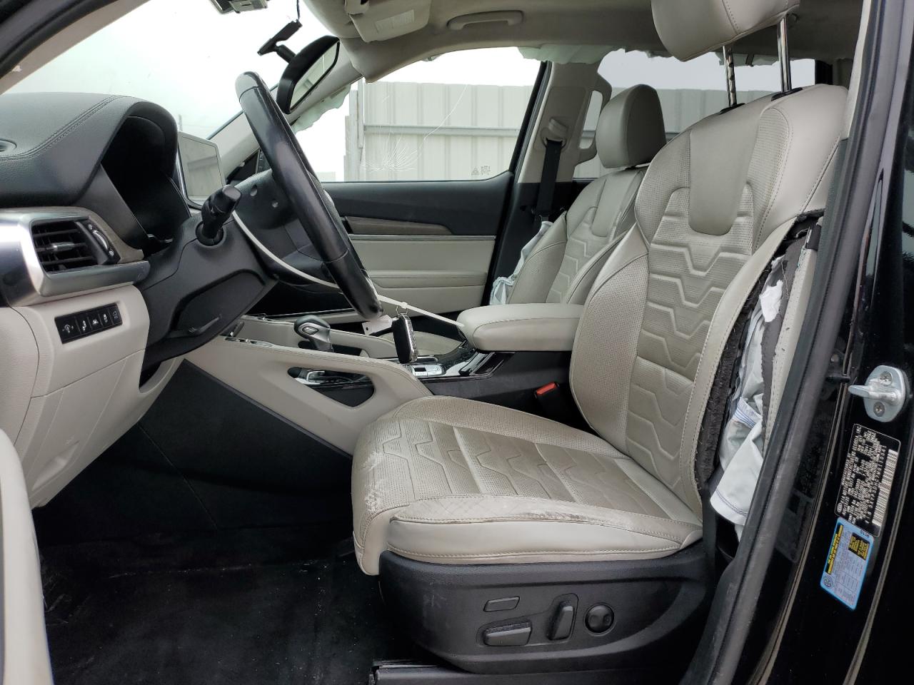 2021 KIA Telluride VIN 5XYP5DHC7MG110341 Copart auction photo, rollover damage thumbnail 7