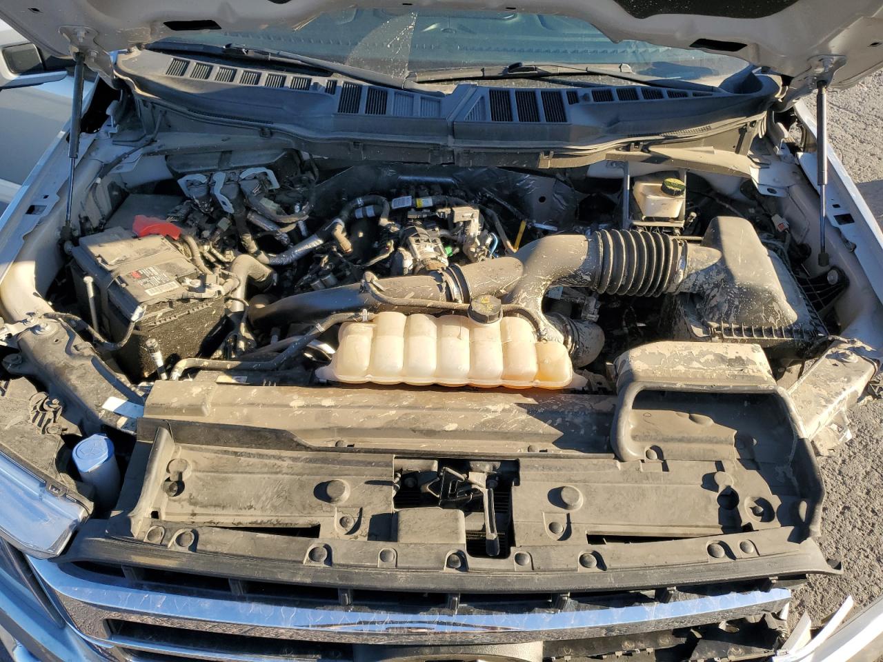 2022 Ford F-150 VIN 1FTEW1EP5NKD41812 Copart auction photo, all over damage thumbnail 11