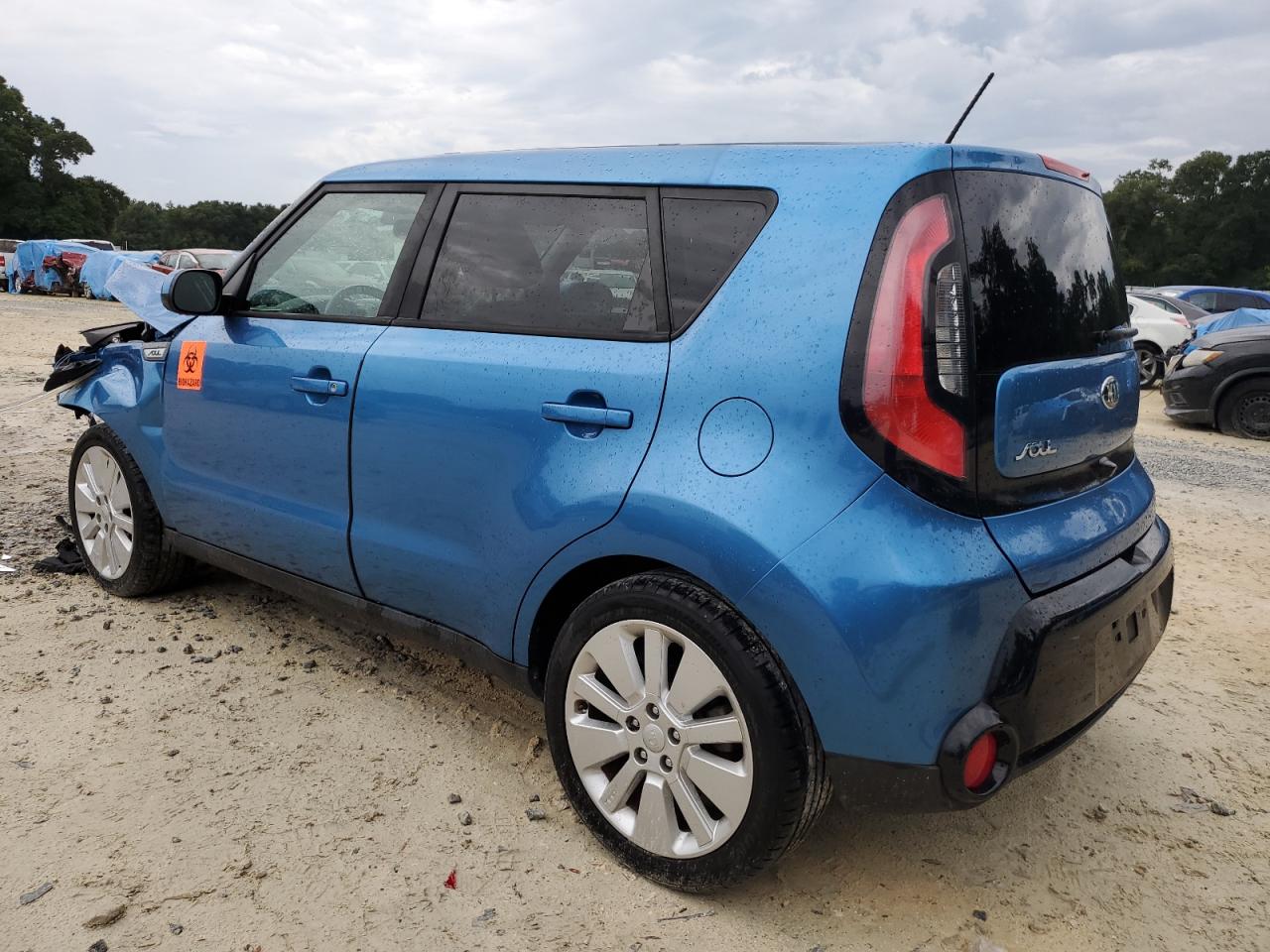 2016 KIA Soul VIN KNDJP3A51G7317332 Copart auction photo, front end / minor dent/scratches damage thumbnail 2