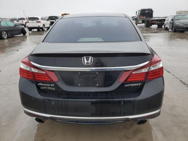 2017 Honda Accord VIN 1HGCR2F58HA108388 Copart auction photo, front end / side damage thumbnail 6
