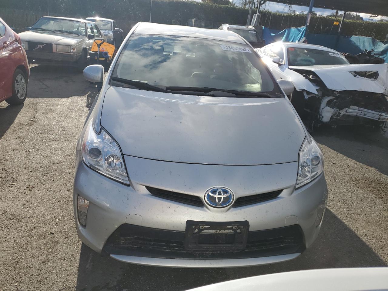2015 Toyota Prius VIN JTDKN3DU7F1901801 Copart auction photo, top/roof / rear end damage thumbnail 5