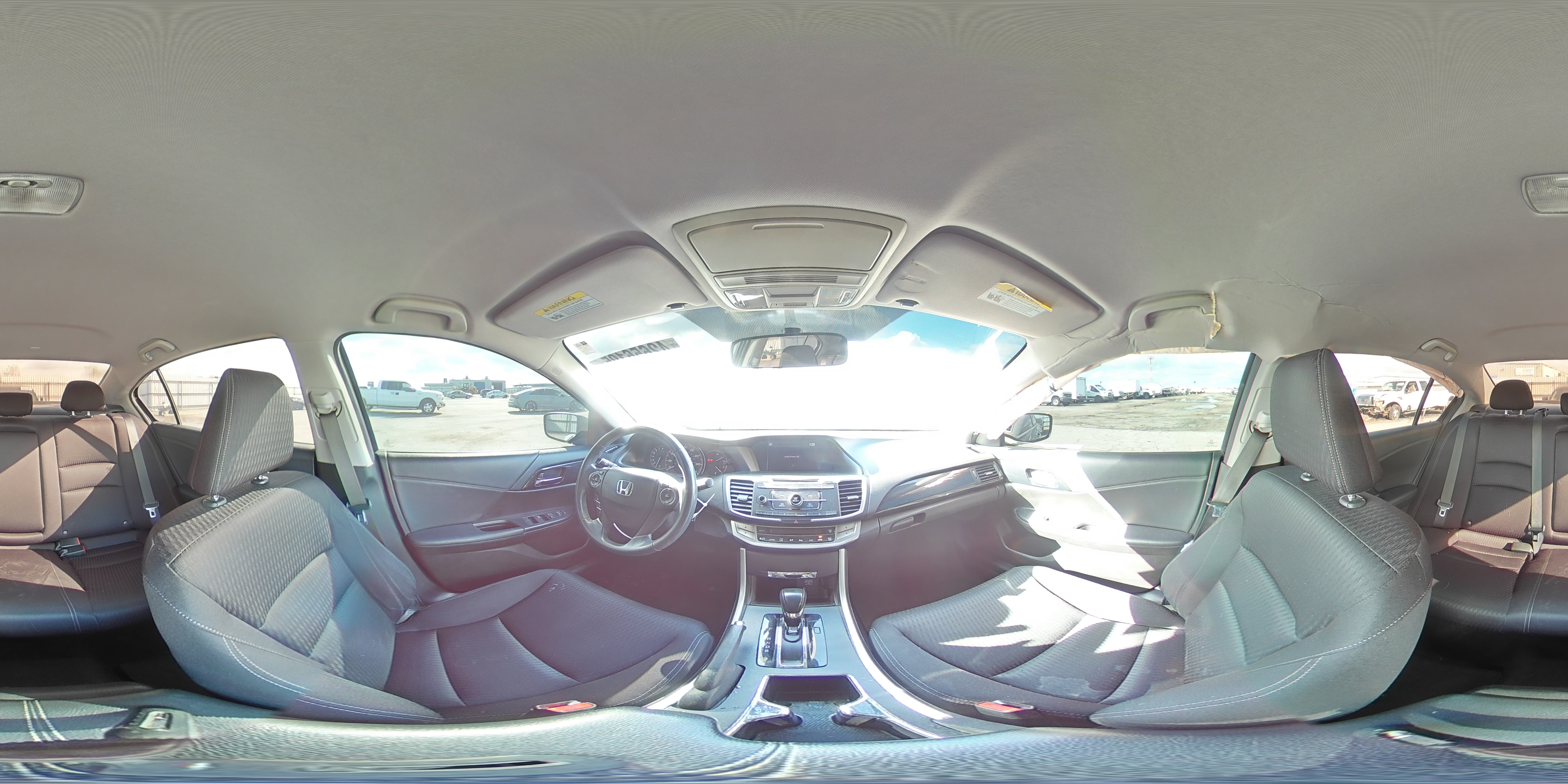 2015 Honda Accord VIN 1HGCR2F58FA089371 Copart auction photo, rear end damage thumbnail 13