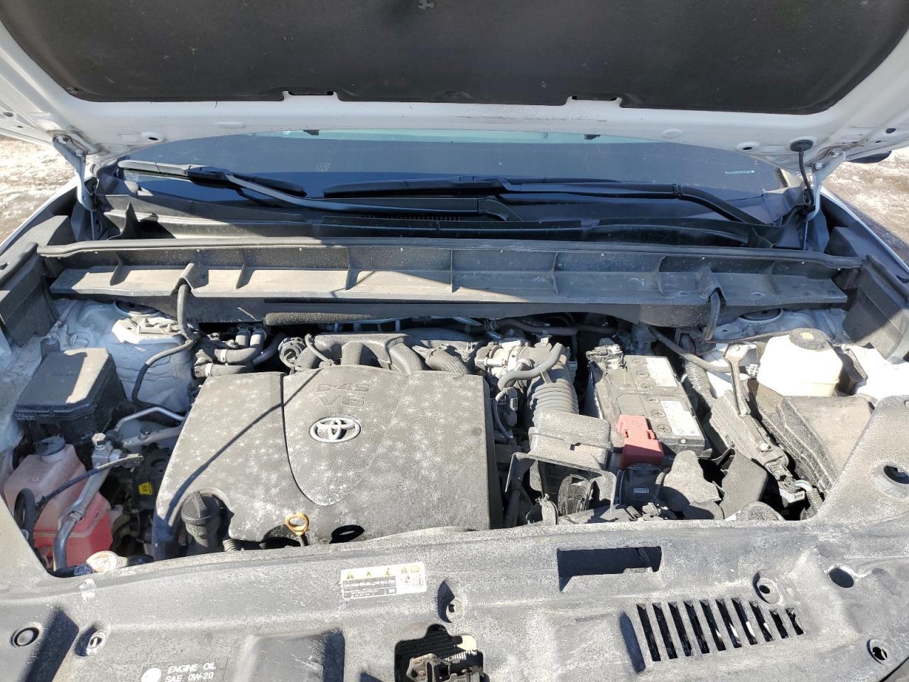 2022 Toyota Highlander VIN 5TDBZRBHXNS251845 Copart auction photo, front end / undercarriage damage thumbnail 14