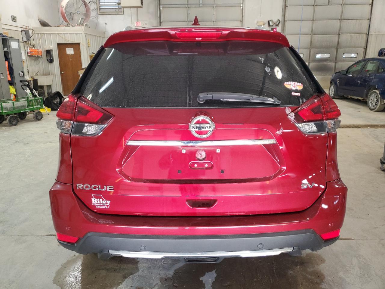 2019 Nissan Rogue VIN 5N1AT2MT4KC732818 Copart auction photo, front end / side damage thumbnail 6