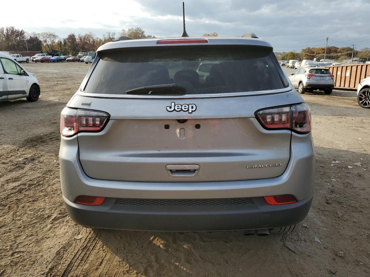 2019 Jeep Compass VIN 3C4NJCCB0KT802278 Copart auction photo, front end / undercarriage damage thumbnail 6